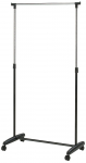 Riidestange Home4you Fred 12981, 95 cm, must v./kroom v.