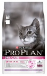Kuiv kassitoit Pro Plan Delicate Optirenal, kalkun/riis, 3 kg