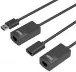 Juhe Unitek Y-UE01001 USB, RJ-45 female, must v.