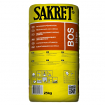 Segu Sakret BOS, tasandav, 25 kg