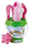 Liivakasti m&auml;nguasjade komplekt Ecoiffier Unicorn And Princess, mitmev&auml;rviline