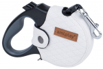 Automaatne jalutusrihm Amiplay Cambridge, valge, XL 5m
