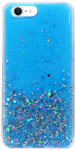 Telefoni &uuml;mbris Fusion Accessories Glue Glitter iPhone 12/12 Pro, Apple iPhone 12/Apple iPhone 12 Pro, sinine