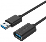Kaabel Unitek USB 3.0 Extension Y-C459GBK USB 3.0 A male, USB 3.0 A female, 2 m, must v.