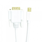 Kaabel Extra Digital CA912155 Mini DisplayPort, VGA, 1 m, valge