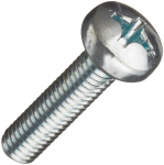 Kruvi DIN 7985 Haushalt, 6 mm x 50 mm, 20 tk
