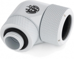 &Uuml;leminek BitsPower Deluxe White Advanced Rotary G1/4" 90-Degree Multi-Link Adapter For OD 16MM, valge v.