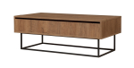 Kohvilaud Kalune Design Est, pruun v., 60 cm x 120 cm x 43 cm