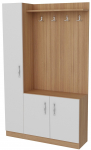 Esiku m&ouml;&ouml;blikomplekt Kalune Design Naturel, sise, pruun v./valge v.