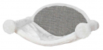 Kassipesa Trixie Hammock, kreemjasvalge, 54 cm x 33 cm