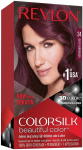 Juuksev&auml;rv Revlon Colorsilk Beautiful Color, deep burgundy, 34, 59 ml