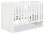 Beebivoodi LittleSky Amelia, valge v., 60 x 120 cm, ilma voodipesukastita, ilma madratsita