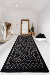 Vaip Conceptum Hypnose Chart, valge/must, 120 cm x 200 cm