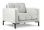 Tugitool Micadoni Home Mamaia Velvet, h&otilde;be v./must v., 87 cm x 92 cm x 78 cm