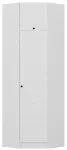 Riidekapp Kalune Design Kale 2305, valge v., 52 cm x 74 cm x 235 cm