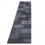 Koridorivaip Plus PLUS803008007BLACK, must v., 300 cm x 80 cm