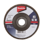 Kroonlehine lihvimisketas Makita D-63476, 125 mm x 22.23 mm