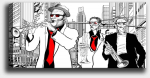 Reproduktsioon Wallity, 483tns1181, 80 cm x 30 cm