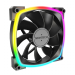 &Otilde;hkjahuti korpusele Montech RX120 PWM ARGB, 120 mm x 25 mm