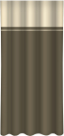 &Ouml;&ouml;kardin ZMH-132, oliiv v./kreemjasvalge, 160 cm x 270 cm
