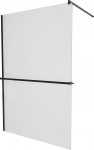Du&scaron;isein Mexen Kioto+ Walk-In, 120 cm x 200 cm, must