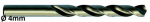 Metallist puur Exact DIN338, metall, hsse-co5, 4 mm