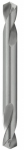 Puur, kahe otsaga Exact Eventus 36611, metall, hss-g, silindriline, 4.2 mm x 5.5 cm