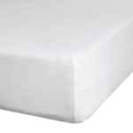 Voodilina Design 91 Jersey D91, valge v., 180 x 200 cm, kummiga
