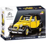 Konstruktor, auto Cobi Citroen 2CV Charleston 24341, 1465 tk, kollane v.