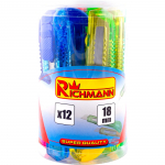 Nuga vahetatava teraga, komplekt Richmann, 1.8 cm, plastik/roostevaba teras, 12 tk