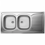 K&ouml;&ouml;givalamu Kuchinox 60, roostevaba teras, 120 cm x 60 cm x 15.5 cm, roostevaba teras v.