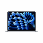 S&uuml;learvuti Apple MacBook Air 15 MW1L3ZE/A, M4, 16 GB, 256 GB, 15.3 ", 10-Core GPU, midnight v., inglise (int)