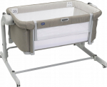 Beebi reisivoodi Chicco Next2Me Magic Evo 99 x 73.5 cm, pruunikas hall v.