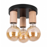 Valgusti lagi Spot-Light Notri, E27, 3 x 15 W, must v.