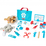 Arstim&auml;ngu komplekt, veterinaararsti komplekt Melissa & Doug, mitmev&auml;rviline