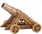 M&auml;ngukujuke Papo Fantasy World Medieval Cannon, pruun v.