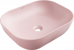 Vannitoa kraanikauss Mexen Rosa, keraamiline, 50.5 cm x 40.5 cm x 14 cm, roosa