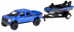 M&auml;ngumaastur paadiga Maisto Design Ford F-150 SVT Raptor 2021 ZA5970, sinine