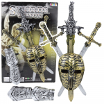 R&uuml;&uuml;tlikomplekt Lean Toys Swords Kuldne/H&otilde;be
