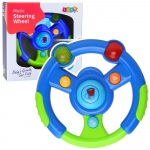 Interaktiivne m&auml;nguasi, kelgurool Lean Toys Music, 16 cm, sinine