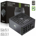 Toiteplokk Gamemax LION CORE 1200P 1200 W, 13.5 cm