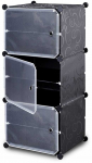 Kingakapp ATL, valge v./must v., 31 cm x 41 cm x 94 cm