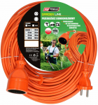 Pikendusjuhe AWTools Garden Line, AW70200, 2 x 1 mm&sup2;, 10 m, IP20, 1 pesa