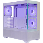 Arvuti korpus Cooler Master Elite 690 Wood, valge v.