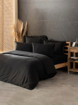 Voodipesukomplekt Mijolnir Silky - Black, must v., 50 x 70 cm, 200 x 220 cm, 6 os.