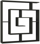 Raamaturiiul Kalune Design Labirent 855DTE5302, antratsiit v., 128.6 cm x 125 cm x 22 cm