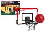 Korvpallikomplekt palliga Lean Toys Sport Set 19728, must v./punane v.