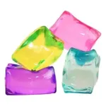 Sensoorne pigistatav m&auml;nguasi Squeeze Sugar Ice Cube, 7 cm, (v&auml;rv/disain valitakse juhuslikult)