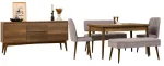 S&ouml;&ouml;gitoa komplekt Kalune Design Vina 04 0701, hall v./p&auml;hklipuu v.