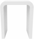 Kohvilaud Akord Furniture Factory Crema, valge v., 40 cm x 30 cm x 50 cm